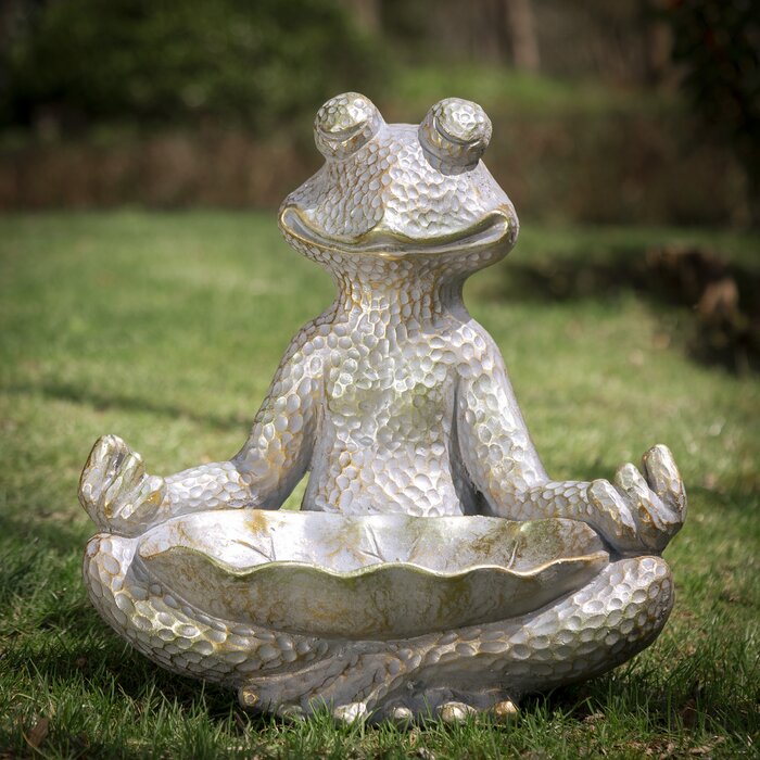 Trinx Bronze Mgo Yoga Frog Statue And Reviews Wayfair 2177
